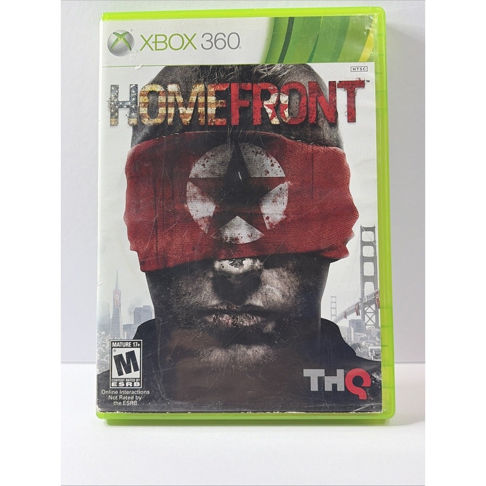 Homefront Xbox 360 Video Game THQ 2011 CIB NTSC-U/C 0752919551455